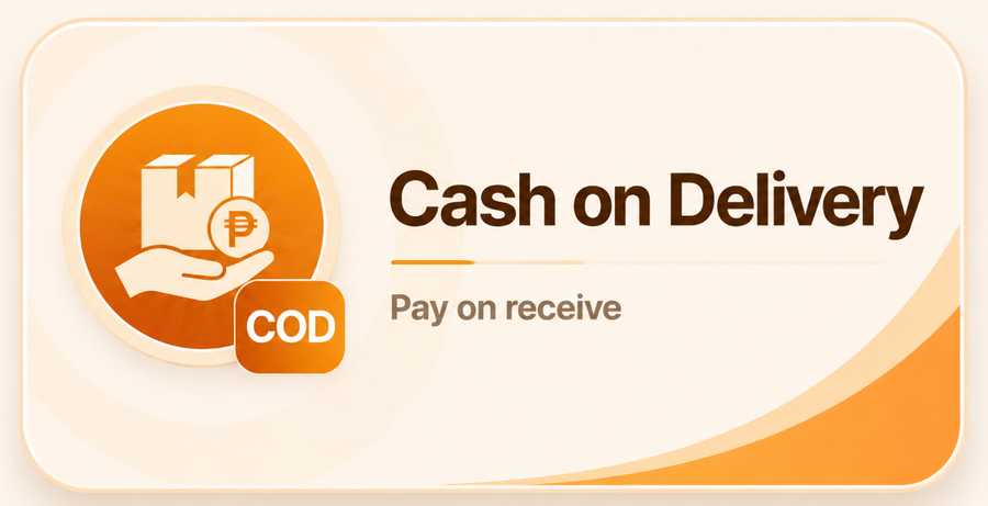 Cash on Delivery - Pay on receive